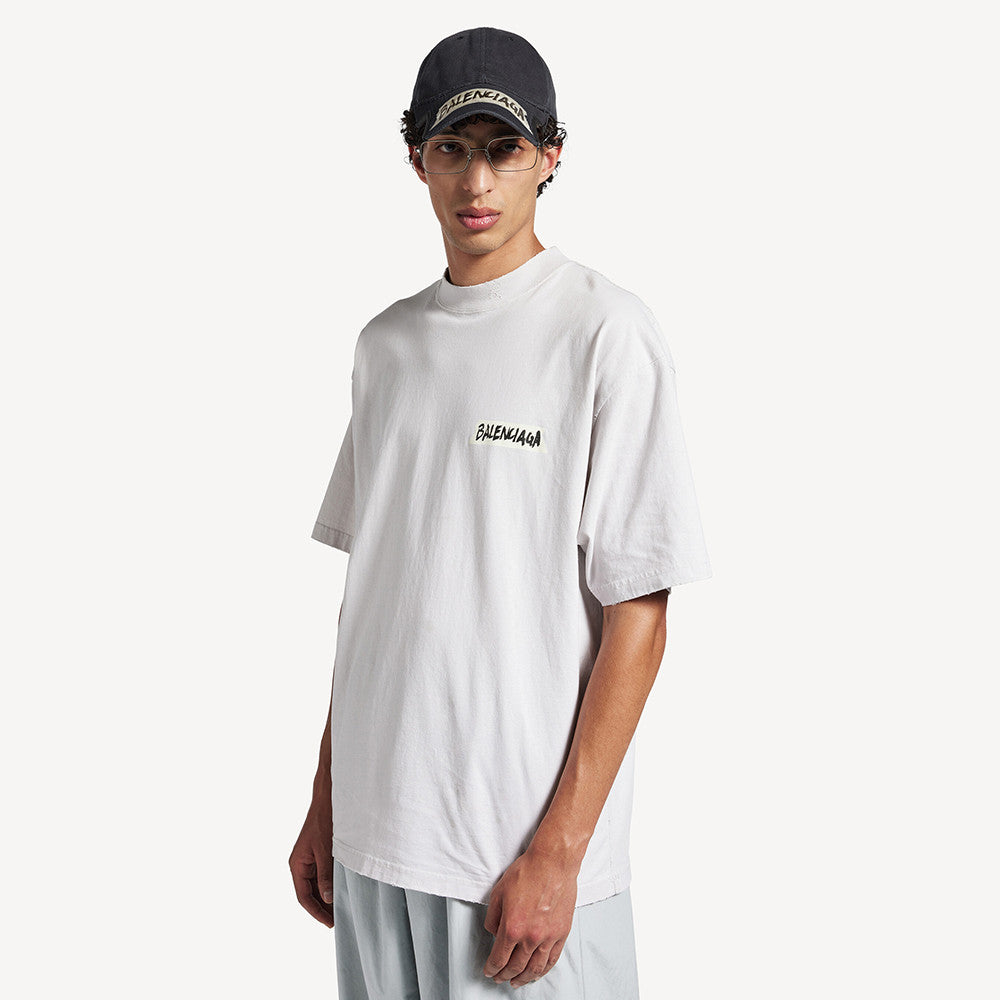 Balenciaga Masking Tape T-shirt Medium Fit #377368