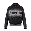 Louis Vuitton Rhinestone Lapel Button Down Jacket #96595