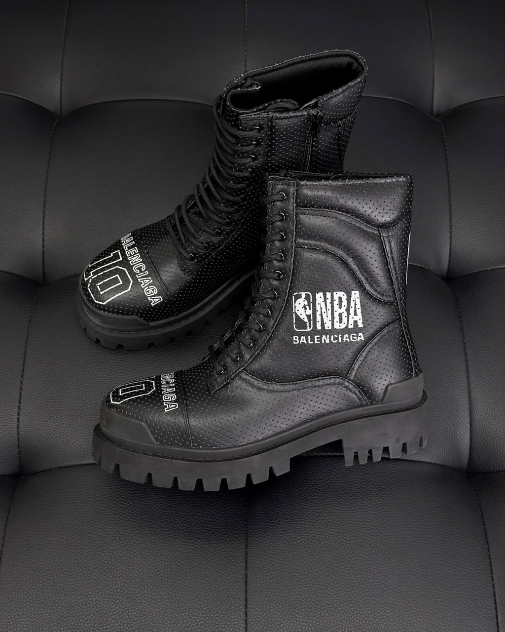 Balenciaga Nba Collaboration Combat Strike Boot #378532