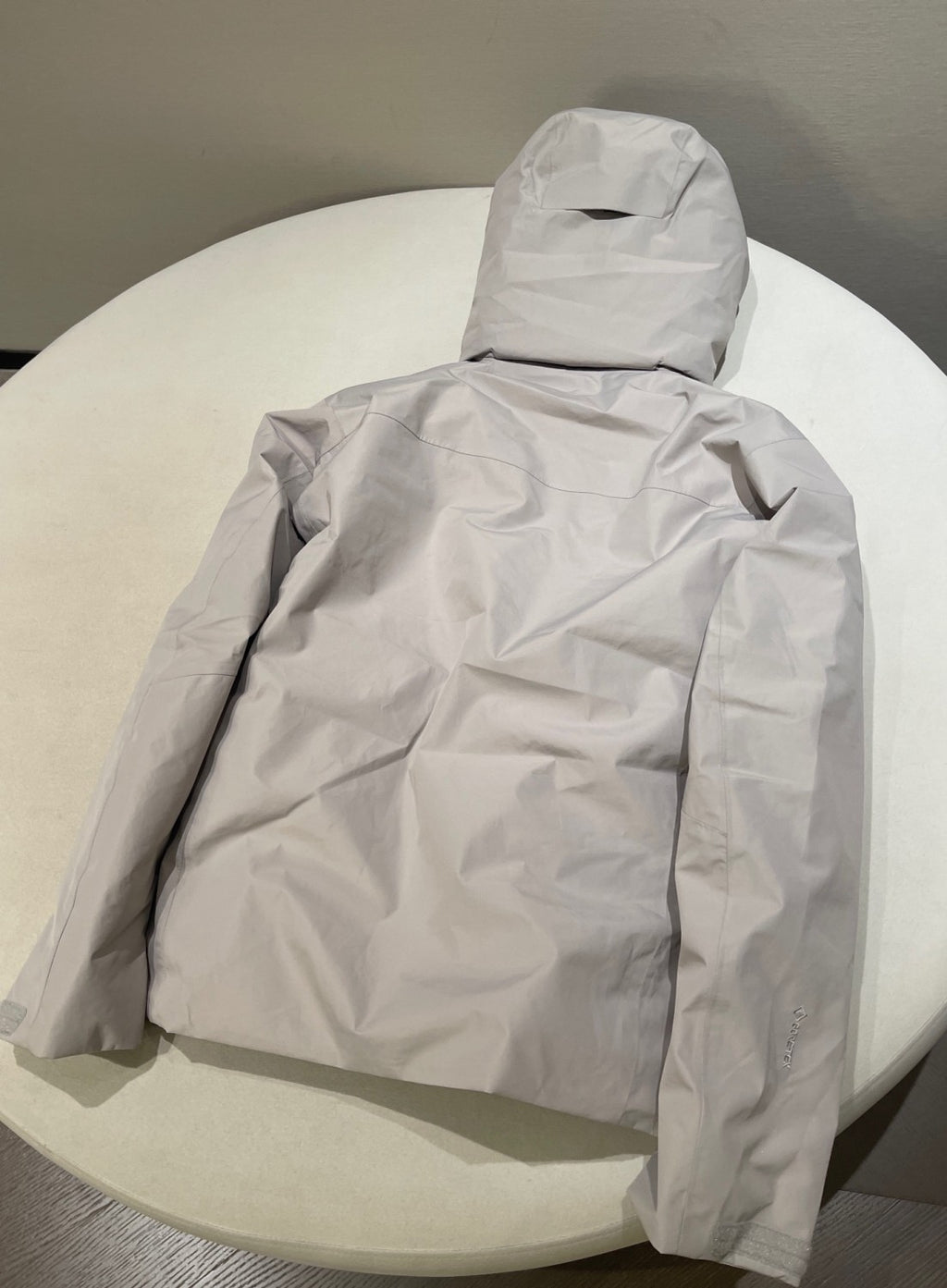 Arcteryx Men's Autumn And Winter Solid Color Zipper Waterproof Windproof Long-Sleeved Hooded Puffer Down Jacket #74124