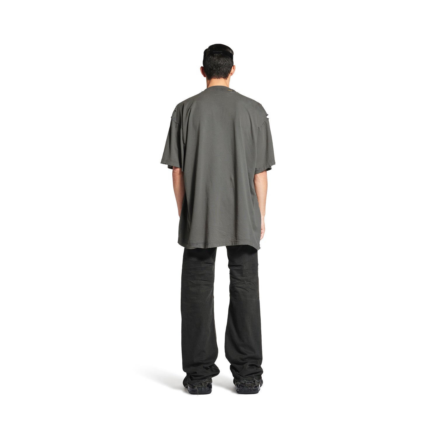 Men Women HUMAN BEING SHIFTED Summer Round Neck Short Sleeve Cotton Solid Color T-Shirt Ngvp #1418