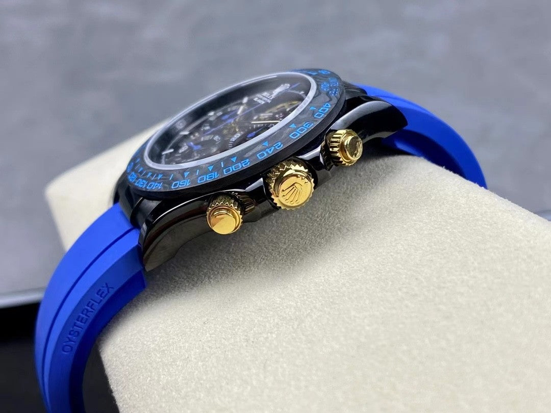 Rolex Men Women Fashion Luxury Blue Casual Temperament Mechanical Watch #98766