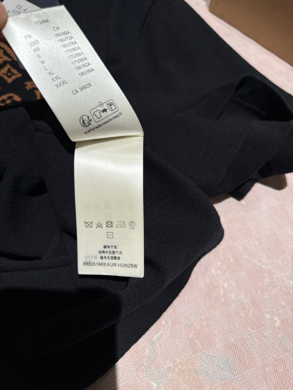 Louis Vuitton Short Sleeved Intarsia Crewneck #333732