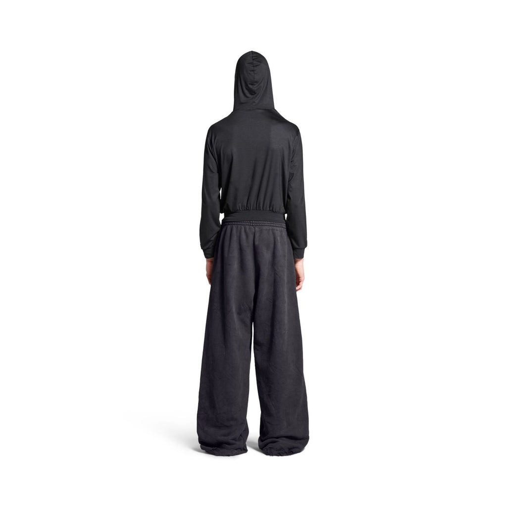Balenciaga Men's Spring and Autumn Pattern Printed Hooded Regular Fit Zipper Long Sleeve Jacket Stretch Waistband Pants Set Suit #74232