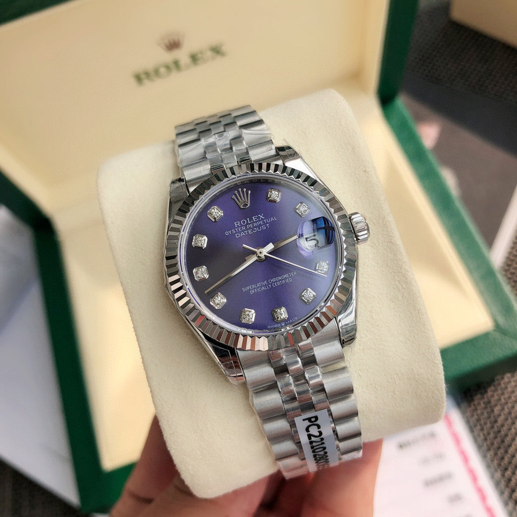 Rolex Automatic Mechanical Movement Diamond Bezel Mechanical Watch #97295