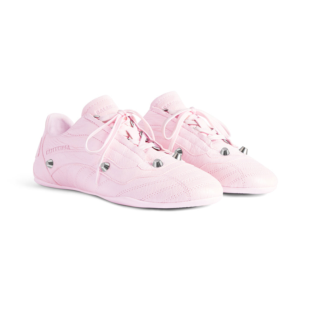 Balenciaga  Women's City Sneaker Sheep Leather Flat Lace-up Low-cut Lifestyle Shoes #333071