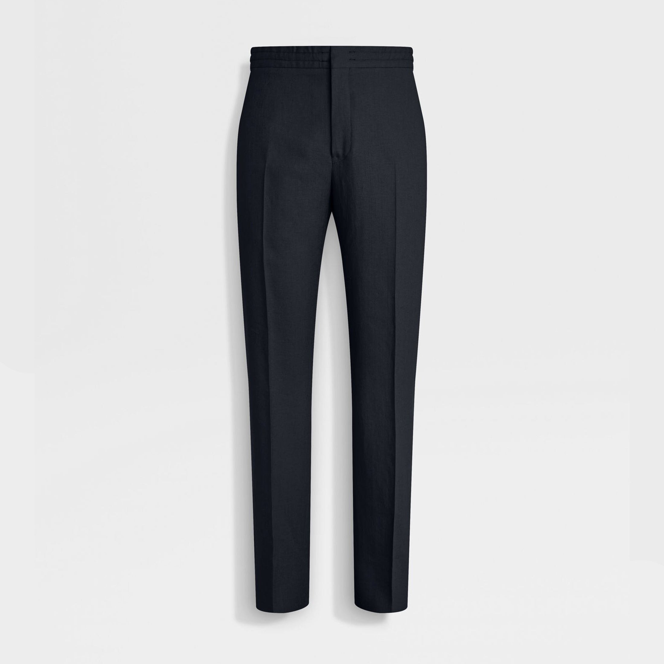 Ermenegildo Zegna Oasi Lino Oasis Linen Trousers Men's Spring And Summer Fashion Casual Comfortable Straight Trousers  Pants Ngvp #1575