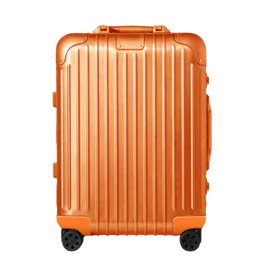 Rimowa Men's Women Solid Color Aluminum Magnesium Alloy Suitcase Suitcase Leisure 21-Inch Business Metal Shipping Trolley Case Box #76217