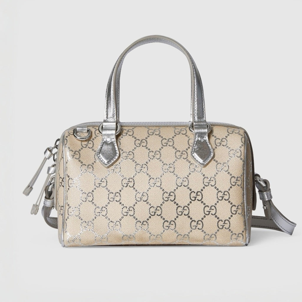 Gucci GG Emblem Series Small Boston Bag 26 New Fashionable Glove Bag Crossbody Bag 848889FAFEL #194417