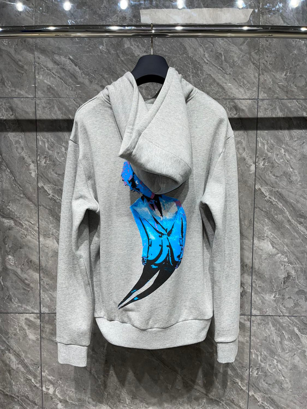 Louis Vuitton WORKING MAN Men's Spring/Fall Casual Fashion Solid Color Hooded Sweatshirt  Printed Solid Color Relaxed Fit Elastic Waist Pants Suit Set #78693