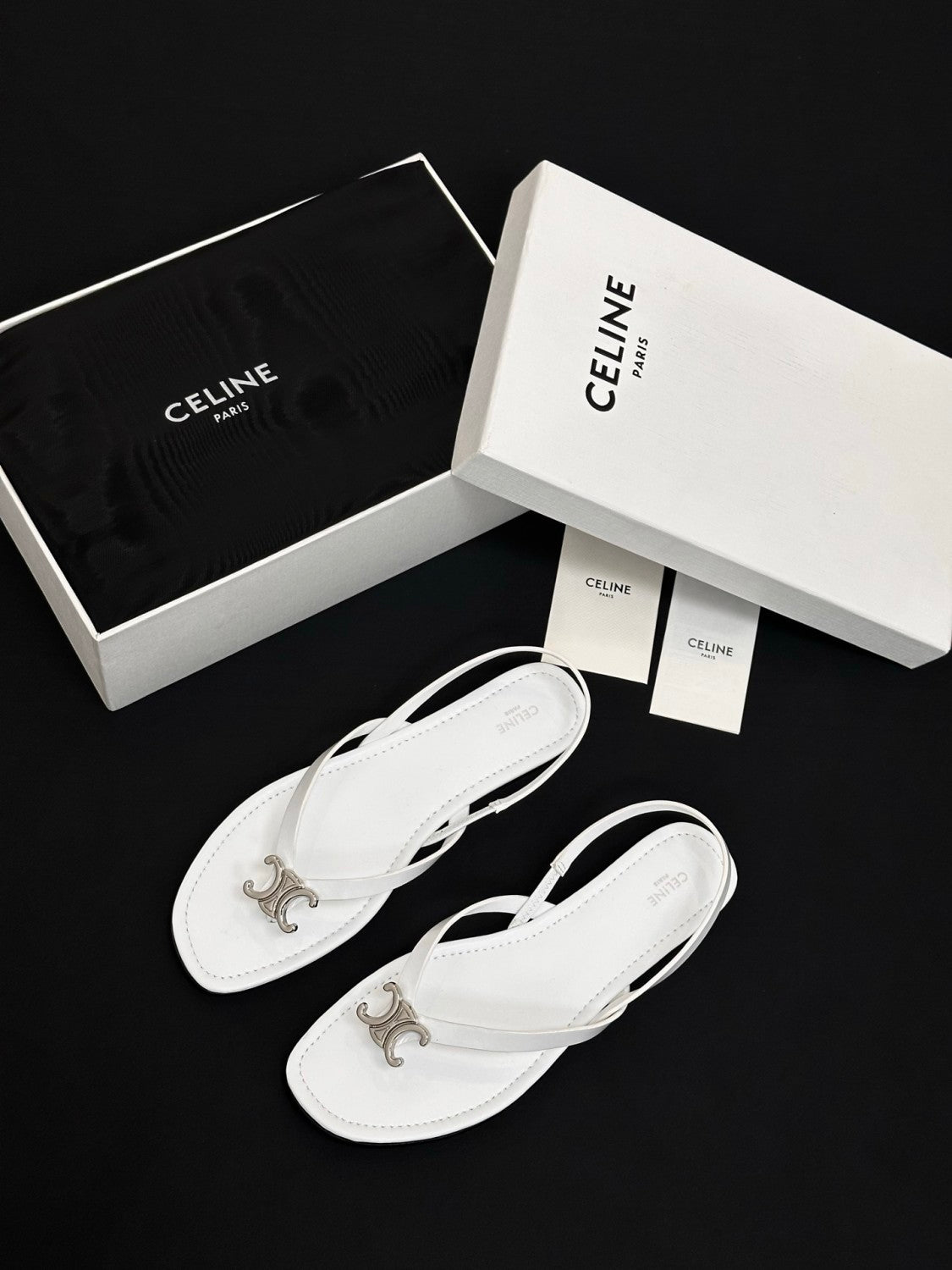 CELINE BIKI SANDAL IN CALFSKIN #384469