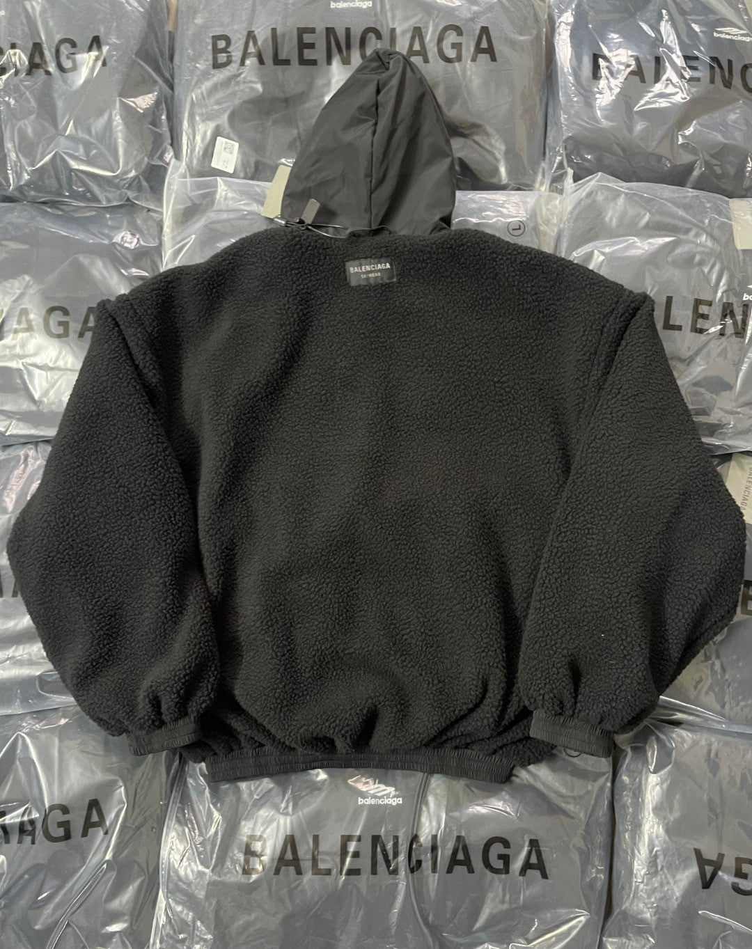 Balenciaga Fall/Winter Men's and Women's Ski Sherpa Pullover Oversized Sweatshirt #333198