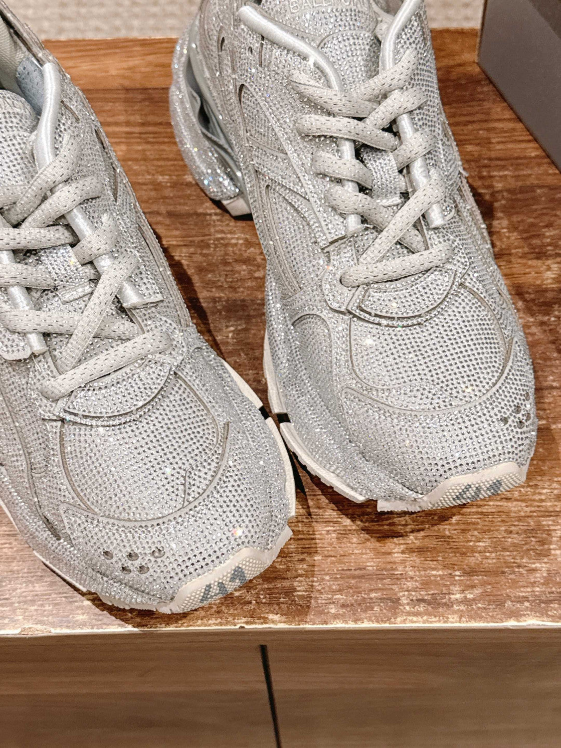 Balenciaga  Runner Sneaker With Rhinestones #333852