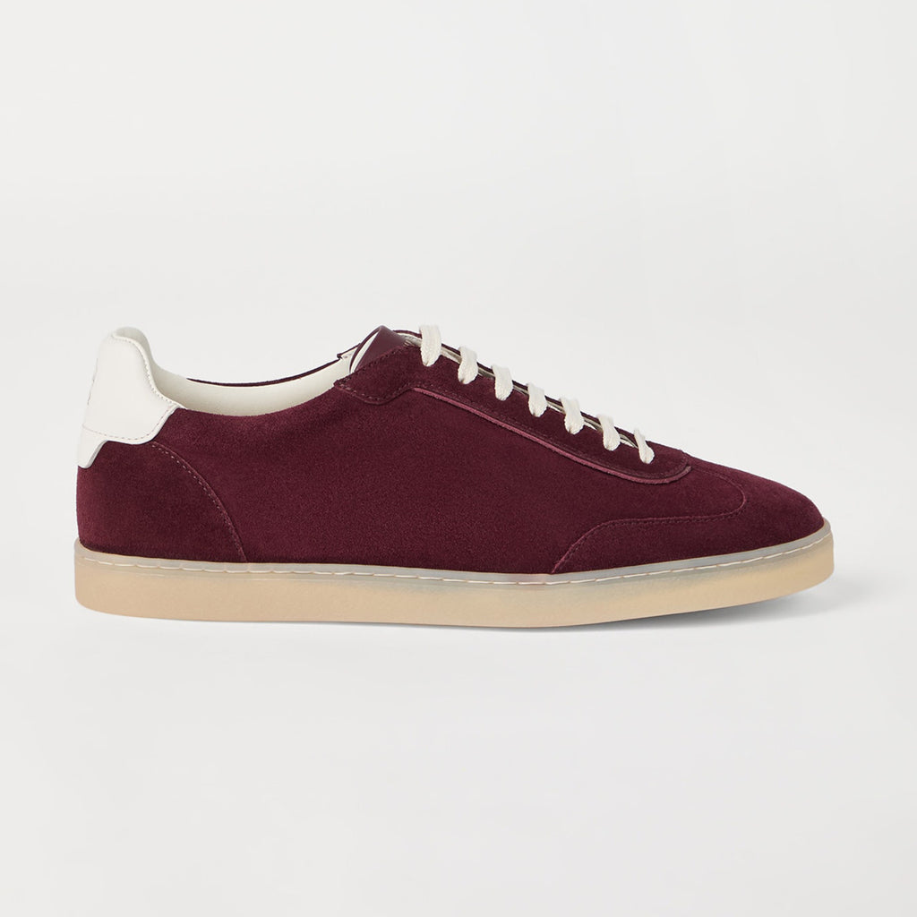 Brunello Cucinelli Men's Spring And Summer Washed Suede Rubber Sole Shoes Fashion Casual Solid Color Flat Sneakers Ngvp #1983