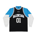 Balenciaga Men's Spring Summer Sport Mesh Plain Knit Layered Long Sleeve T-Shirt #76556