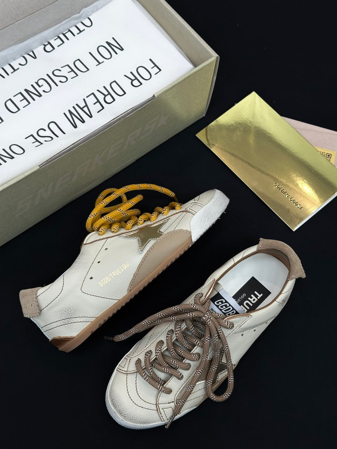 Golden Goose Men's and Women's Spring/Fall Fashion Casual Round Toe Lace Up Low Top Star Print Thin Sole Sneakers Casual Shoes Shoes #78525