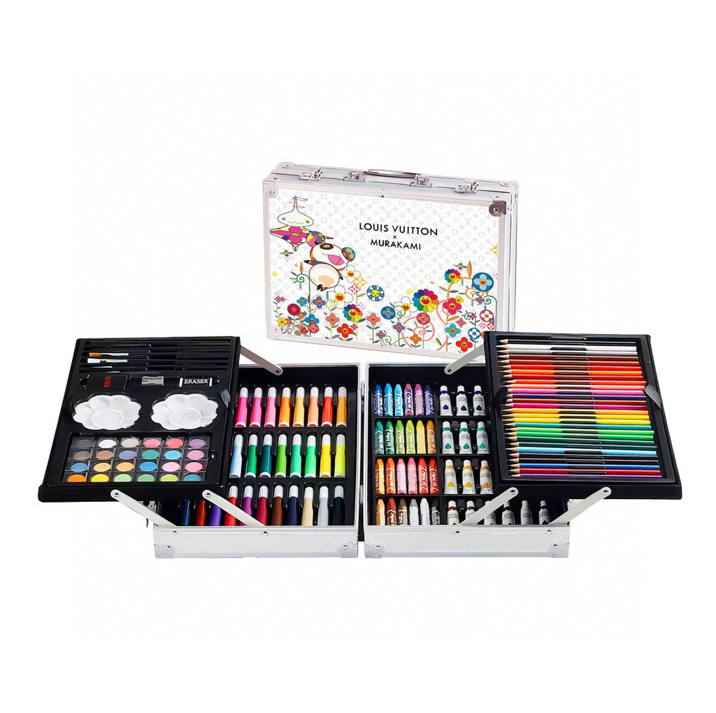 Louis Vuitton LV xTM Superflat Colourful Monogrammed Case Paintbrush Gift Set #76719