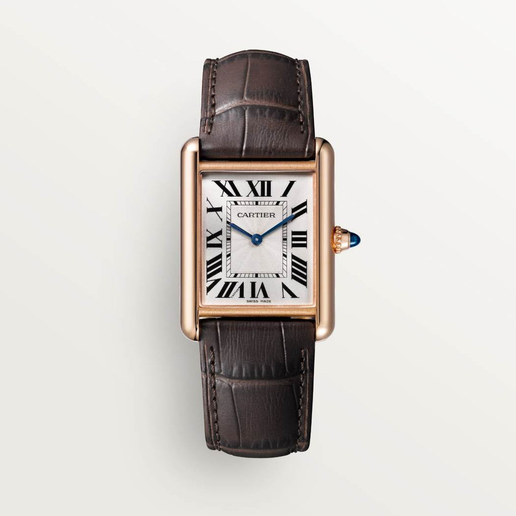 Cartier Tank Must De Cartier Watch Women's Large Gold And Silver Fashionable Temperament Watch #81211
