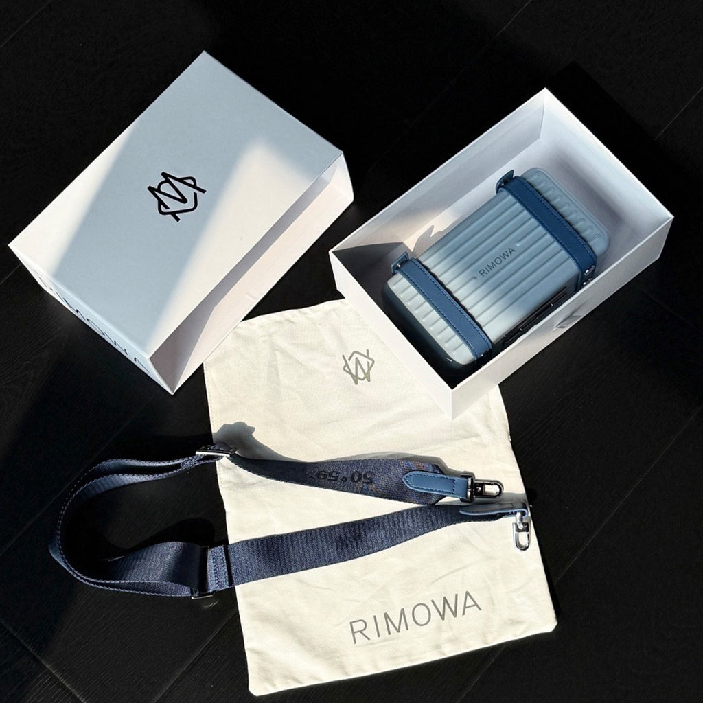 Rimowa Fashionable Leisure Bags with Square Logo Print Adjustable Shoulder Strap Crossbody Bag Handbag Jewelry Storage Boxes #194559