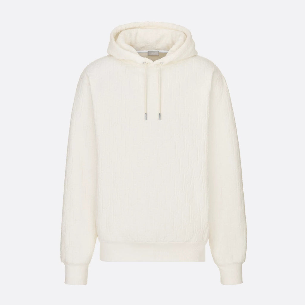 Dior Men's Spring/Autumn Solid Colour Letter Jacquard Drawstring Long Sleeve Hoodie Hooded #77724