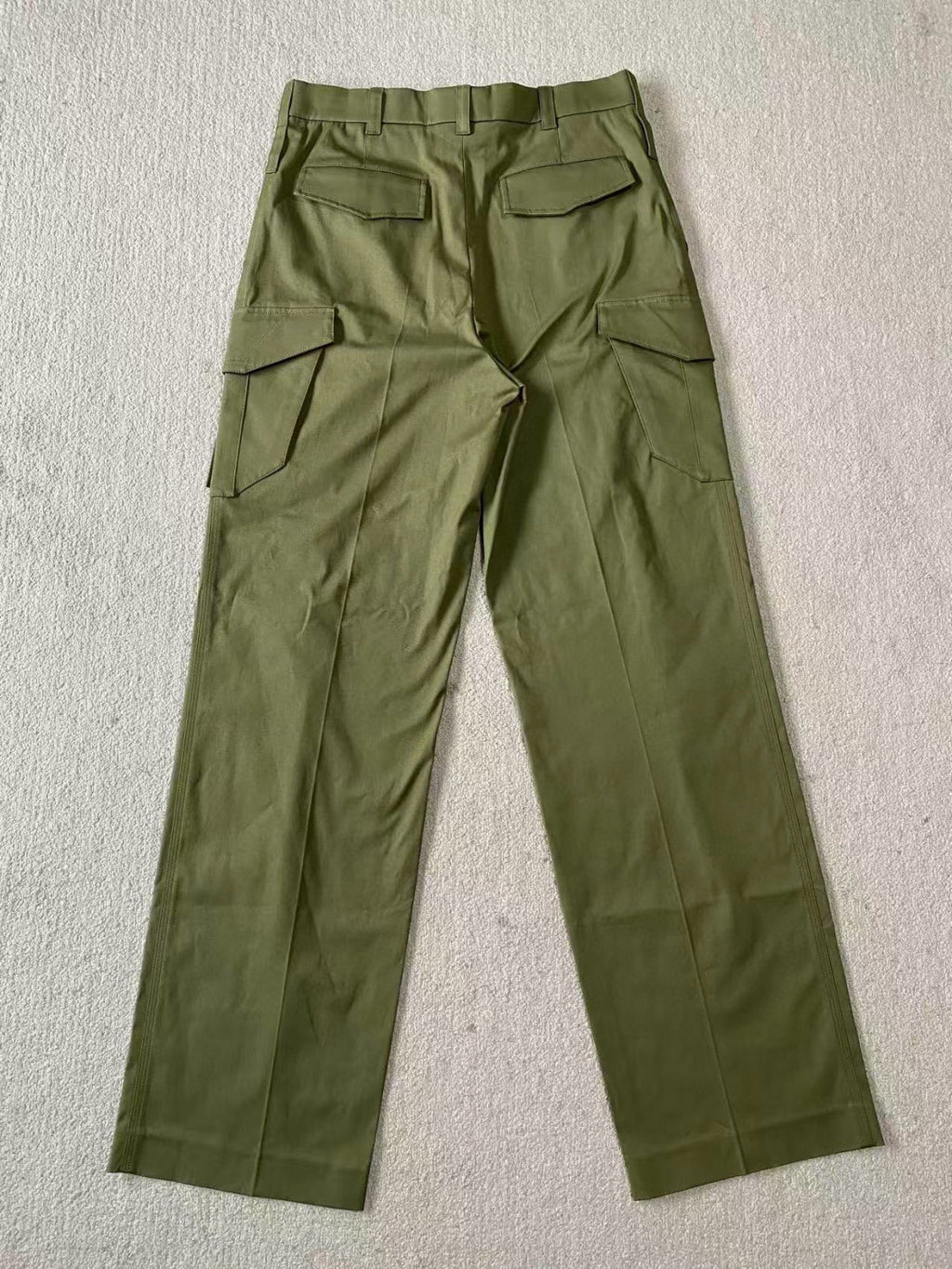 Louis Vuitton Men's Spring/Fall Fashion Casual Solid Color Cotton Twill Workwear Pants With Embroidery Pants #78875
