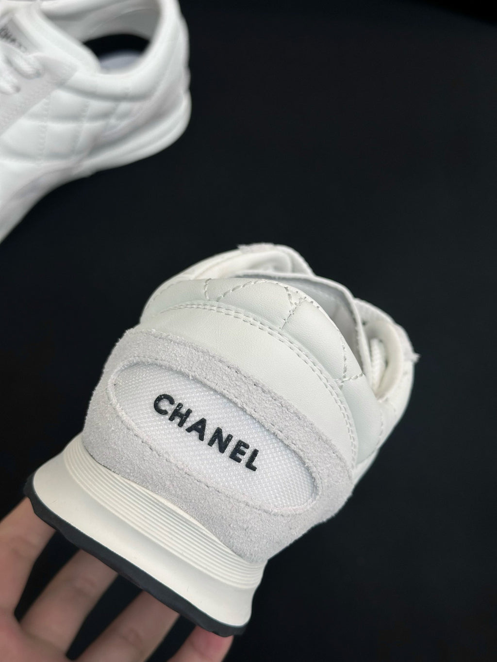 Chanel Trainers Calfskin Suede Calfskin #333965