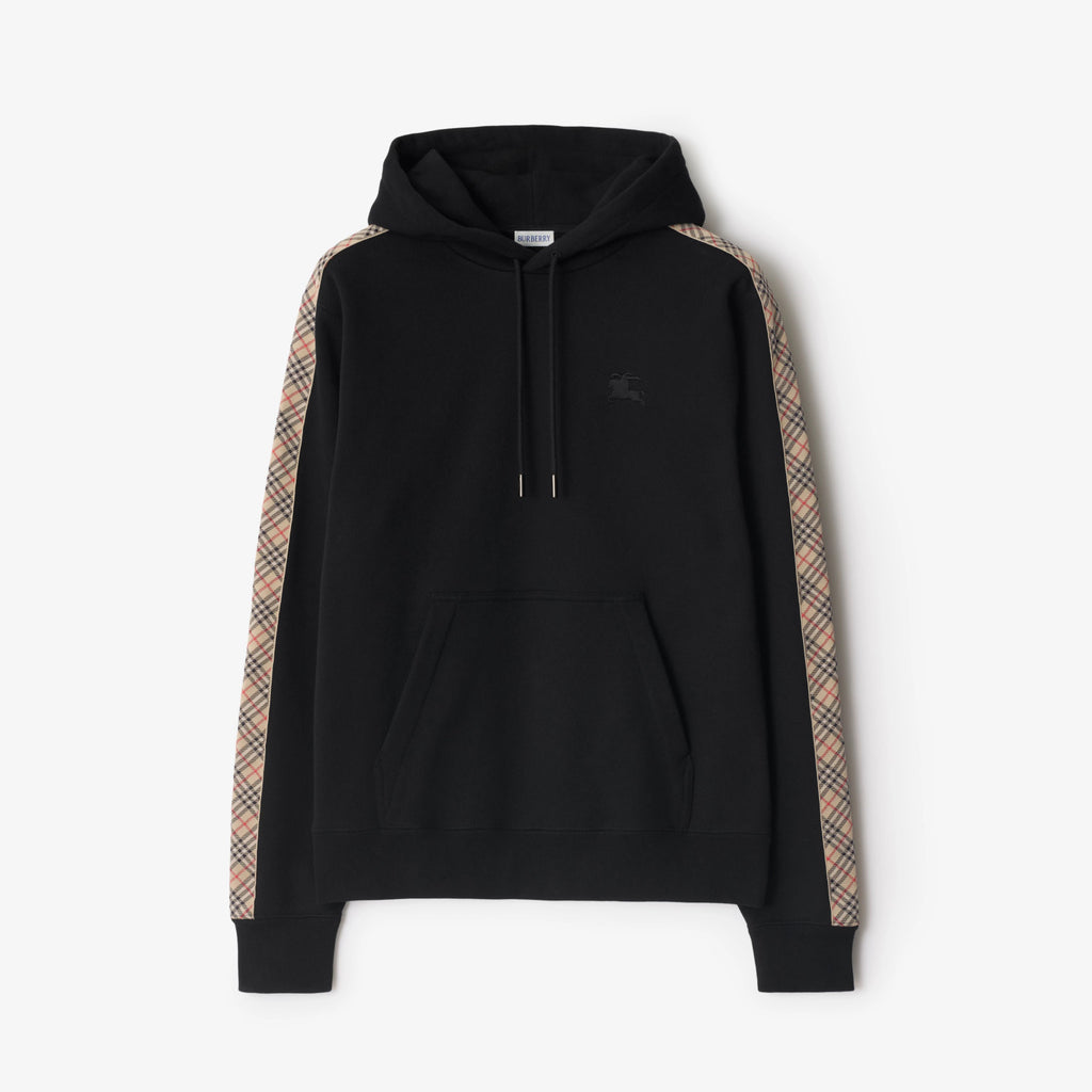 Burberry Men's Spring/Fall Fashion Casual Hooded Zipper Checkered Decorative Cotton Hoodie Jacket #78598
