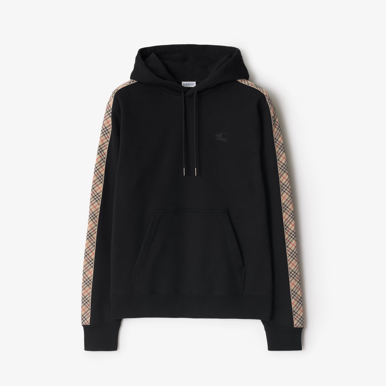 Burberry Men's Spring/Fall Fashion Casual Hooded Zipper Checkered Decorative Cotton Hoodie Jacket #78598