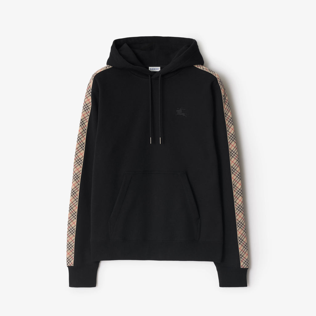 Burberry Men's Spring/Fall Fashion Casual Hooded Zipper Checkered Decorative Cotton Hoodie Jacket #78598