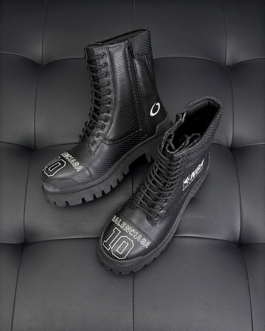 Balenciaga Nba Collaboration Combat Strike Boot #378532