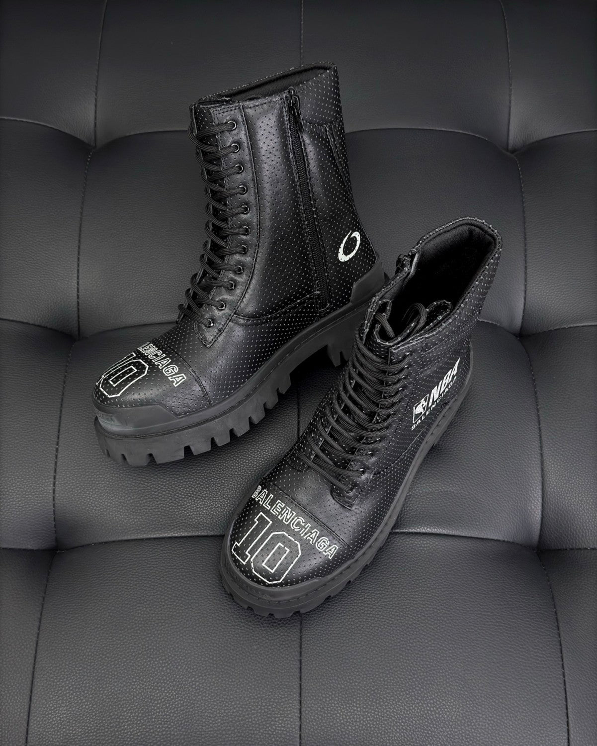 Balenciaga Nba Collaboration Combat Strike Boot #378532