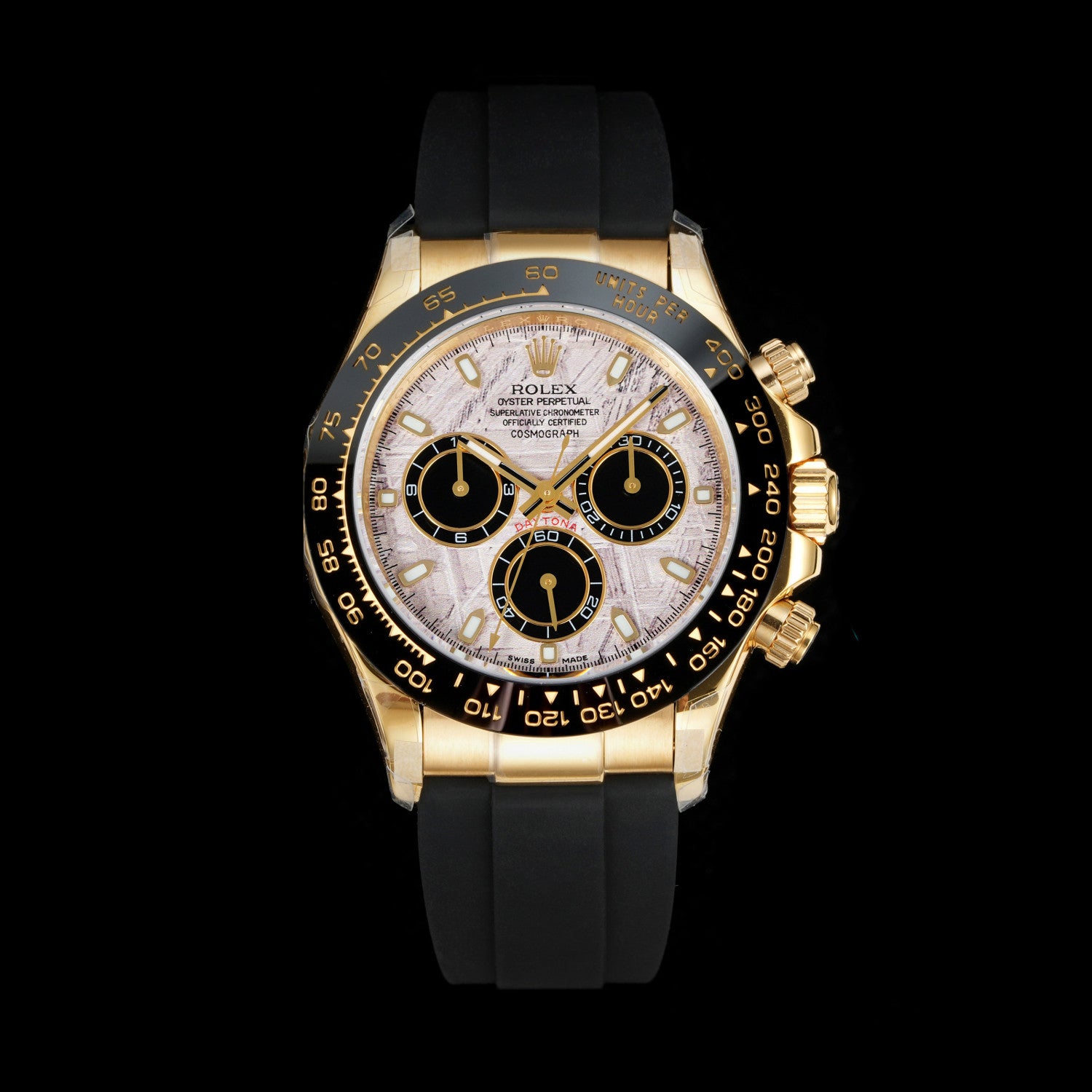 Rolex Men's Classic Solid Color Strap Round Dial Classic Fashion Automatic Mechanical Watch #78121