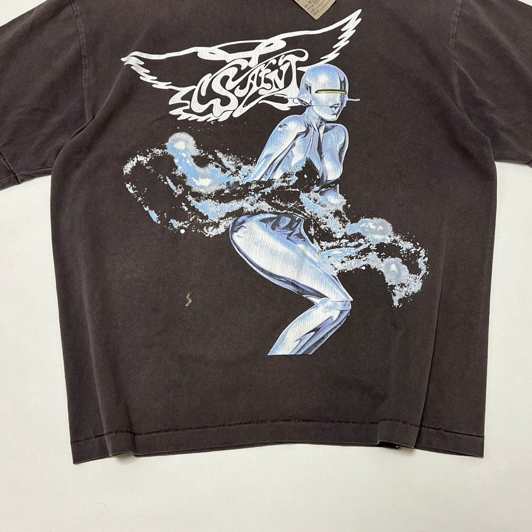Saint Michael X Sorayama Hajime Sorayama Goddess Vintage Seamless Short Sleeves #377692