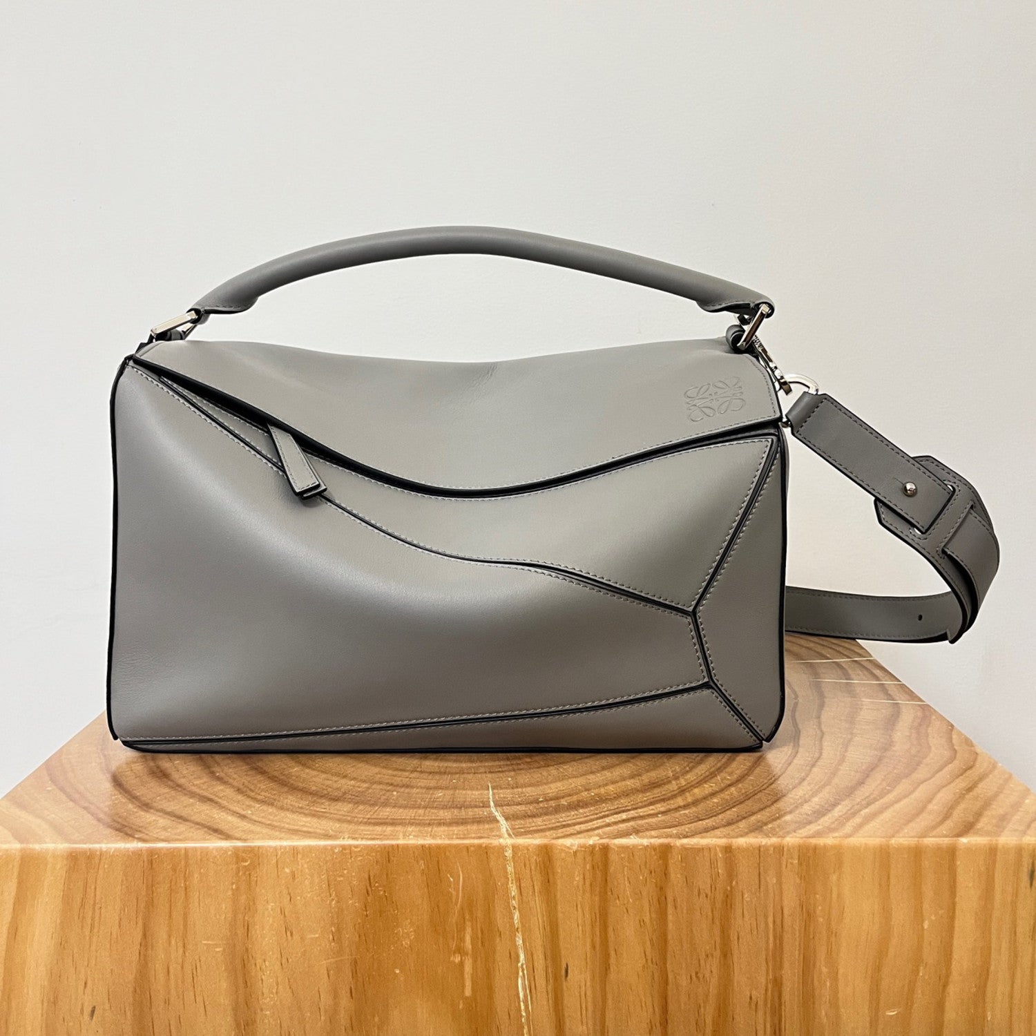 Loewe Large Classic Puzzle Cowhide Handbags Men Women Fashion Geometric Casual Temperament Commuter Crossbody Bag Bags B510P00X05 #71934