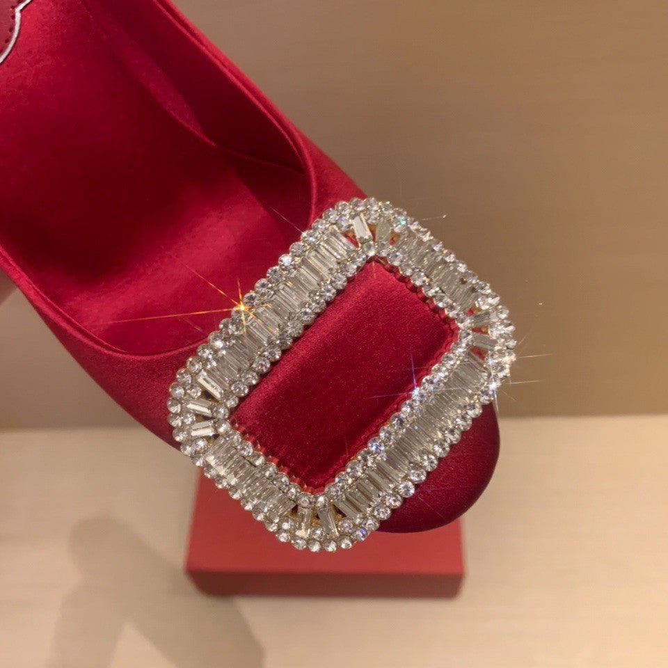 Roger Vivier Silk 6.5cm High Heels#336056