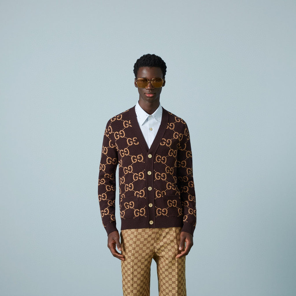 Gucci Knitted Button Printed Cardigan #21956