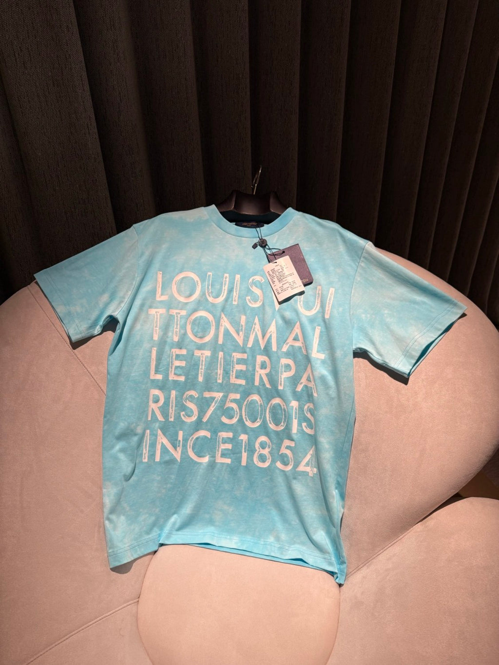 Louis Vuitton Tie-Dye Printed T-Shirt #337261