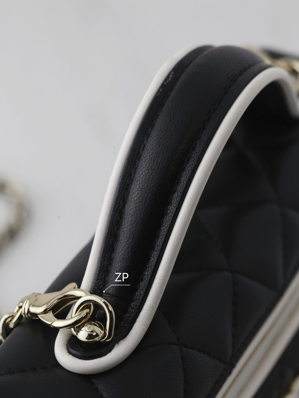 Chanel 26 New Arrival Black And White Panda Colour-block Lunch Bag Colour-block Make-up Bag Diamond-quilted Chain-strap Handbag  Lady Bags AP5240 #84323A
