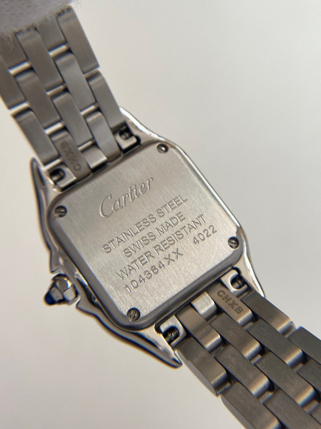 Cartier Cheetah Collection Silver Fashion Small Square Watch #96317