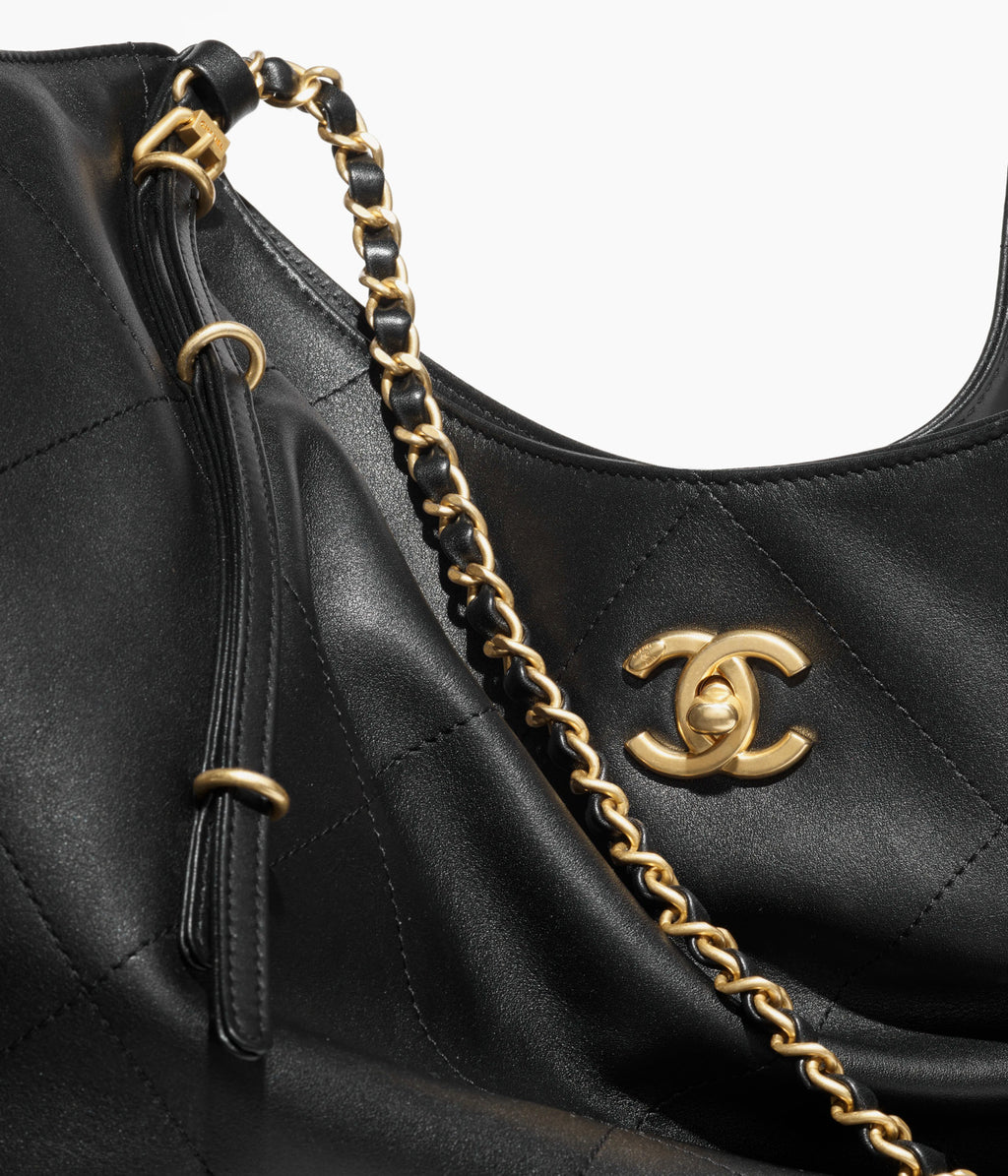 Chanel Women's MAXI Shopper Pure Color Metallic Accessories Checkered Cowhide Large Tote Bag Bags AS5463-B20565-94305 #81284