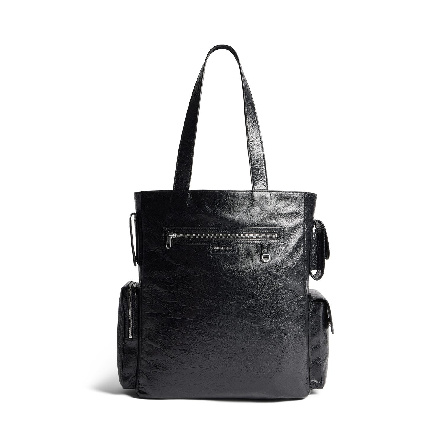 Balenciaga Men's Superbusy Tote Bag Sheepskin Oversized Solid Color Casual Handbag Bags 785296210C81000 #71975