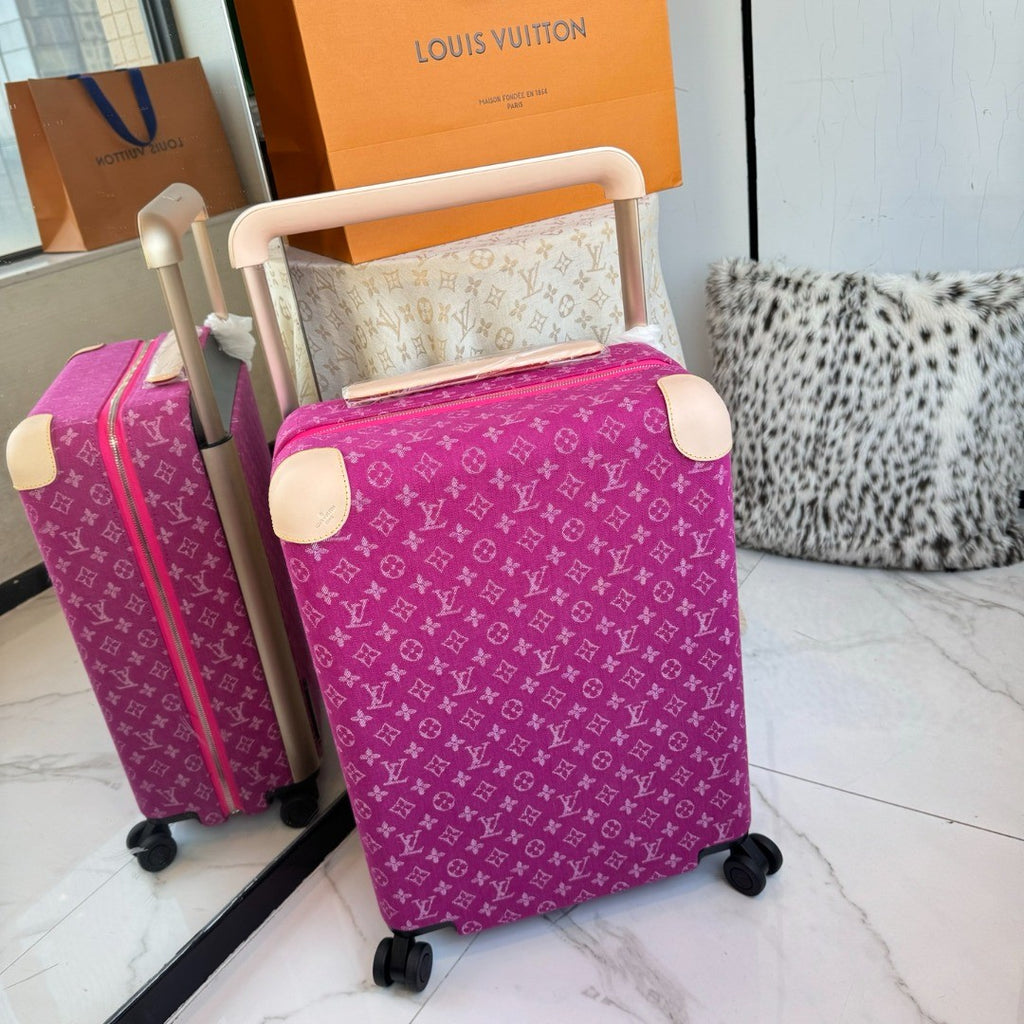 Louis Vuitton Horizon 55 Damier Azur Canvas Travel Bags and Rolling Luggage Fashion Luggage Box Bag Bags N40910 #84359A