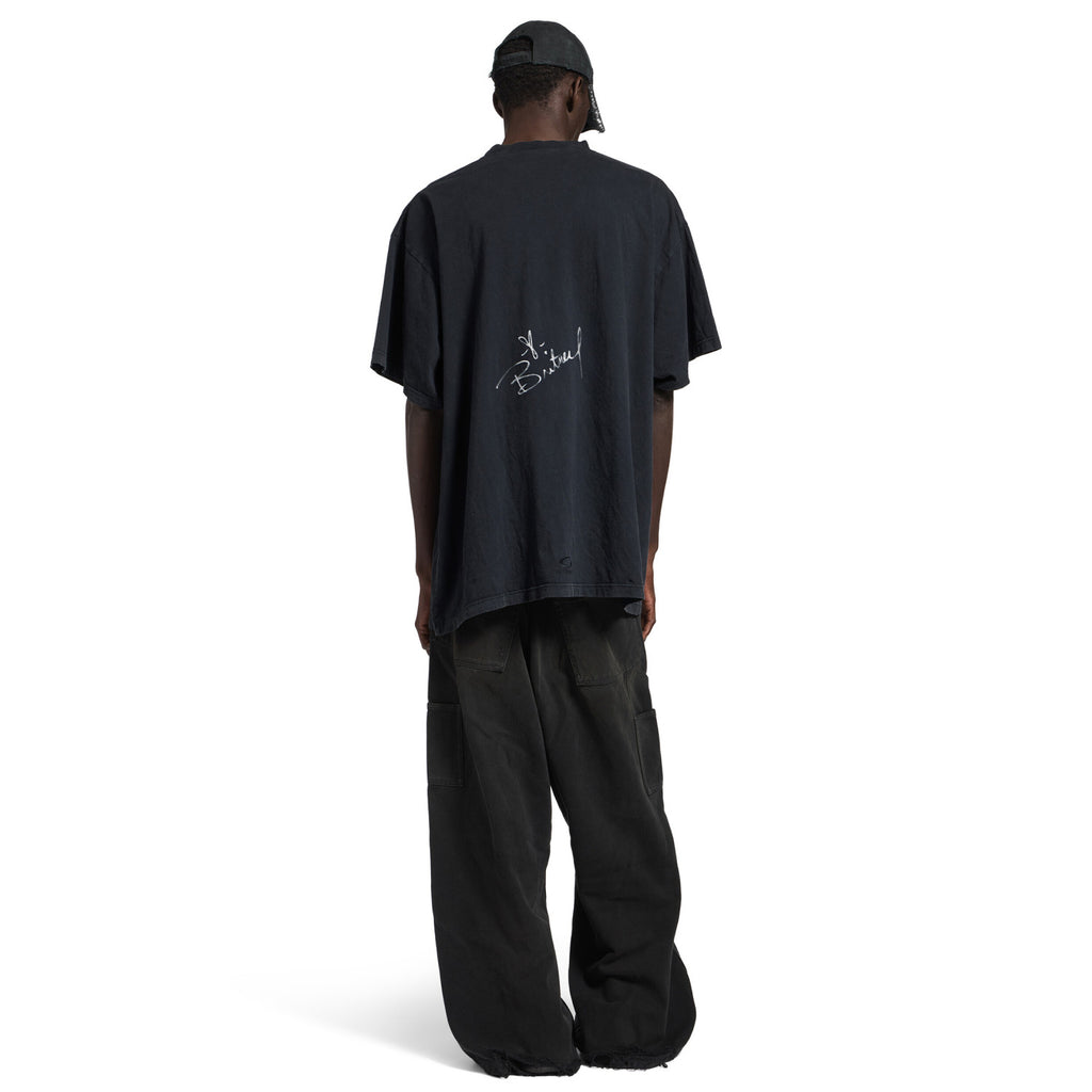 Balenciaga Music Britney Spear Collection Silhouette T-Shirt Men Women Spring Summer Fashion Trend Loose Casual Printed T-shirt Ngvp #1724