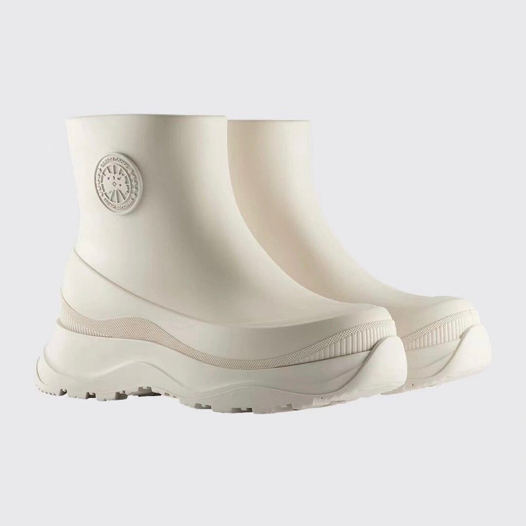 Canada Goose Women's Waterproof Round Toe Printed Rain Boots #332834