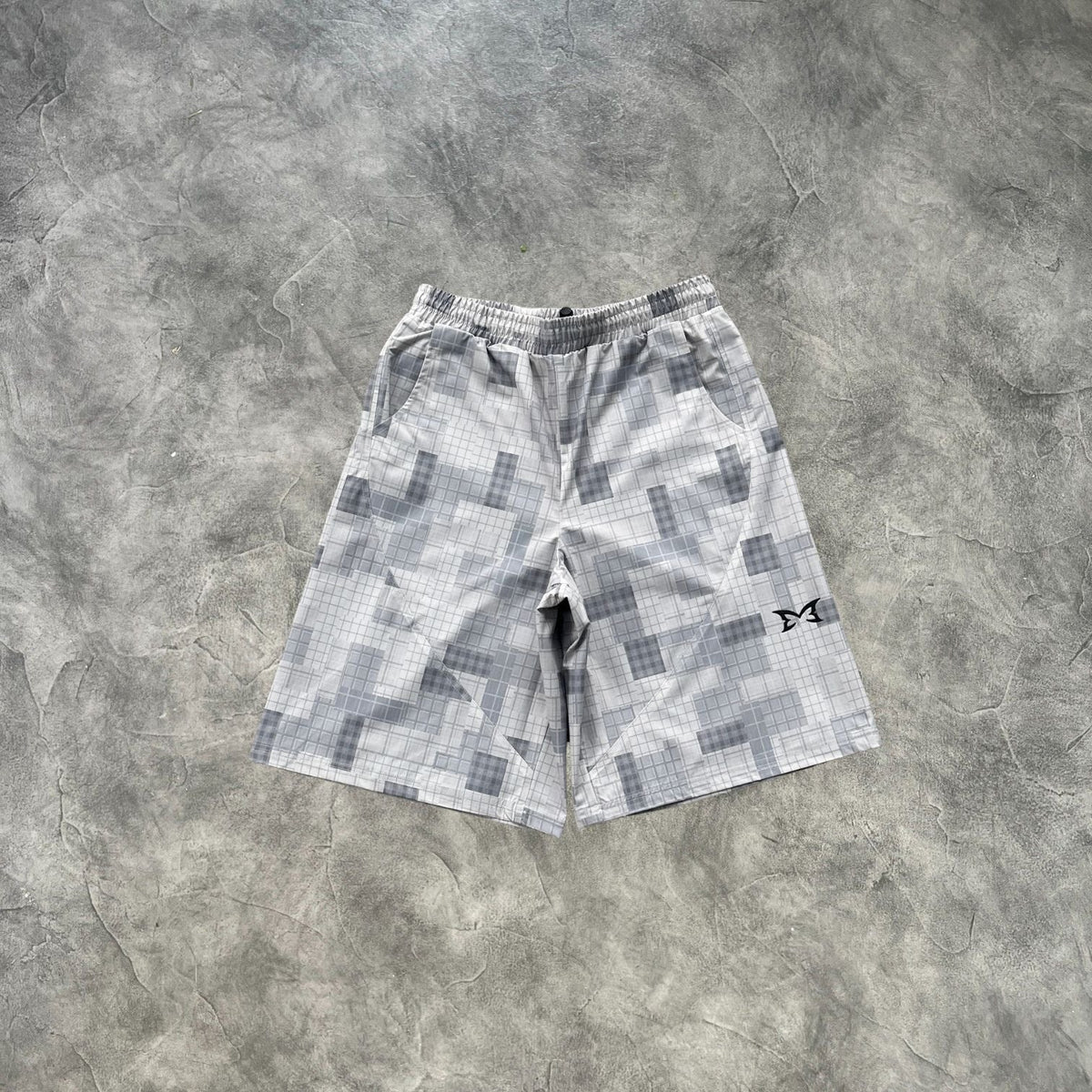 Mertra Patchwork Plaid Short Set