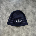 Mertra Warm Up Diamond Beanie Navy Blue