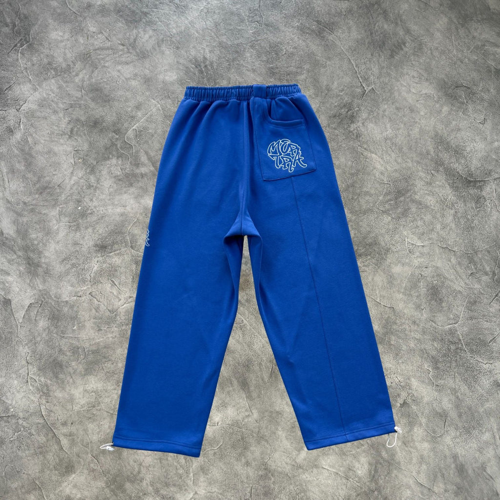 Mertra Colorblock Sports Tracksuit Blue
