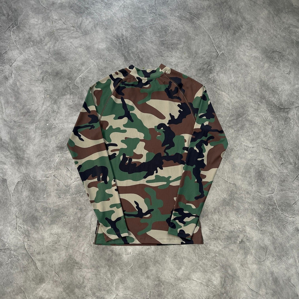 Corteiz Evil Compression Top Green Camouflage