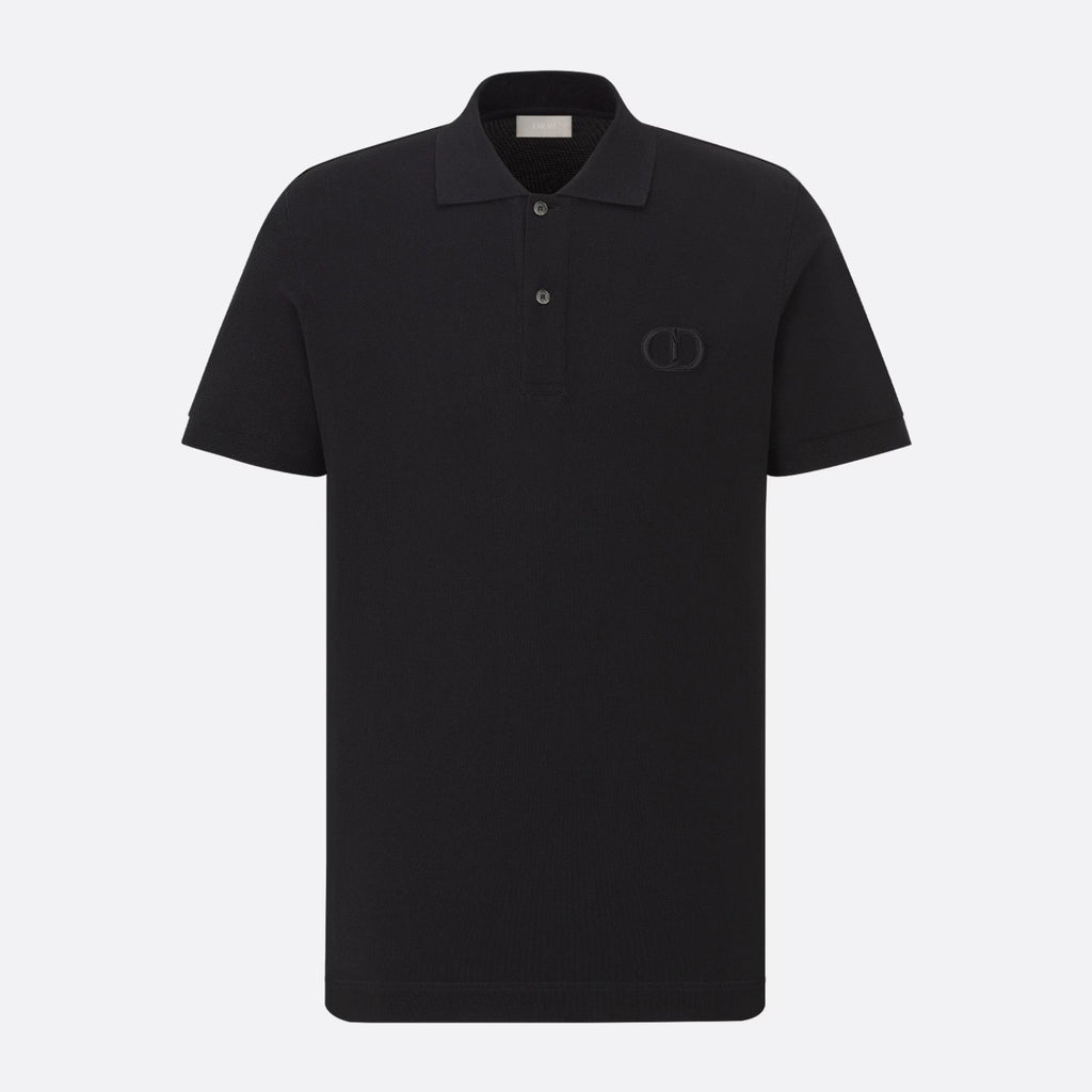 Dior Men's Summer Solid Color Logo Letter Embroidered Polo Shirt Short Sleeve T-Shirt #99929
