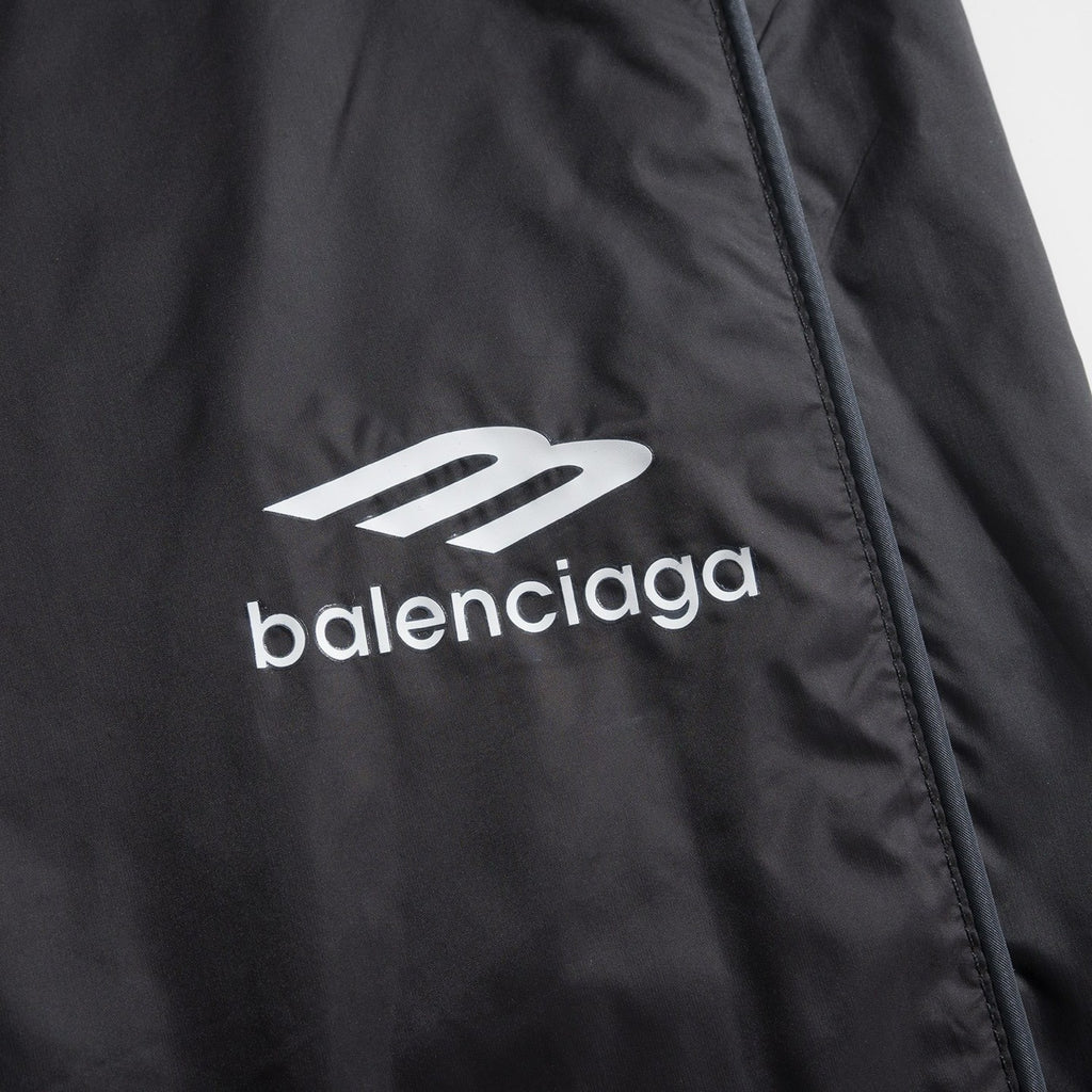 Balenciaga Men's 3b Sports Icon Ski Tracksuit Pants in Black #336943